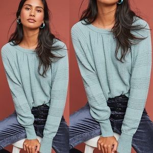 Anthropologie Meadow Rue Boucle Pullover